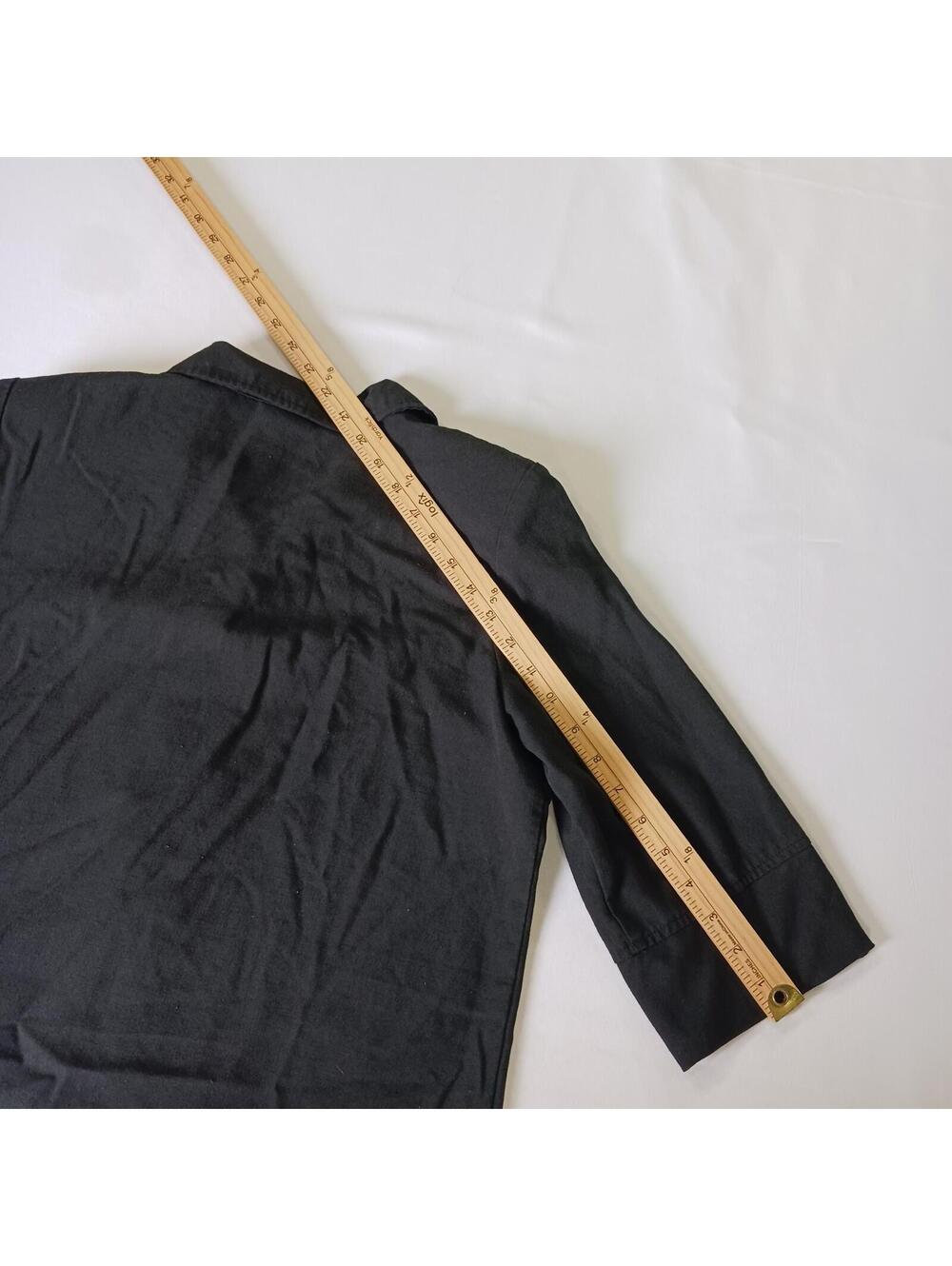 Vintage Vermont Country Store Women's Black Blazer Jacket Size Medium Chest 42 - Picture 7 of 16